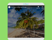 Tablet Screenshot of picardbeachcottages.dm